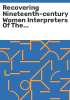 Recovering_nineteenth-century_women_interpreters_of_the_Bible