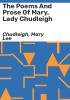 The_poems_and_prose_of_Mary__Lady_Chudleigh