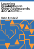 Learning_disabilities_in_older_adolescents_and_adults