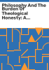 Philosophy_and_the_burden_of_theological_honesty