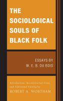 The_sociological_souls_of_Black_folk