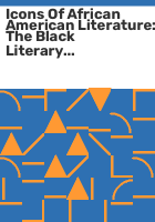 Icons_of_African_American_literature